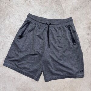 Vintage Russell Athletic Men's Shorts Activewear Training Gym Gray‎ Size Large